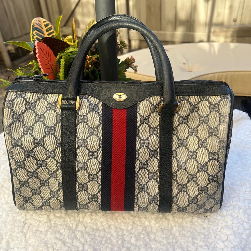 Gucci Supreme Web Boston - Vintage